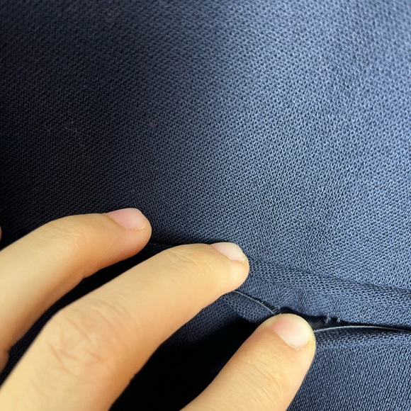 NWT Lauren Ralph Lauren Blazer Jacket Navy Blue - Picture 6 of 14